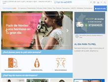 Tablet Screenshot of dermaperu.com